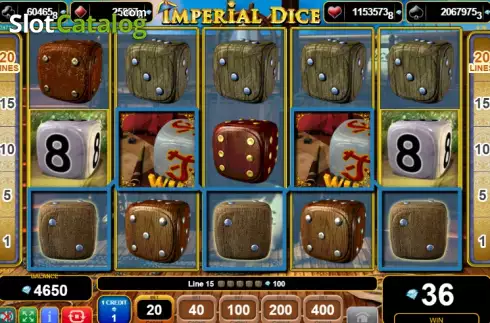 Οθόνη4. Imperial Dice Κουλοχέρης 