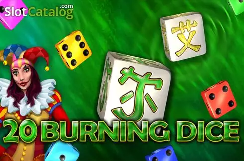 20 Burning Dice Λογότυπο 20 Burning Dice Λογότυπο