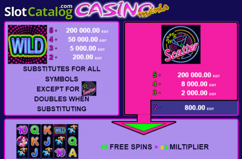 Οθόνη5. Casino Mania Κουλοχέρης