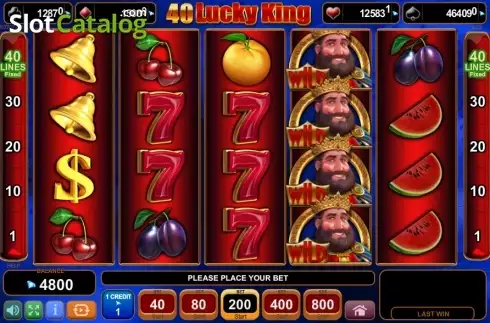 Οθόνη2. 40 Lucky King (Amusnet) Κουλοχέρης