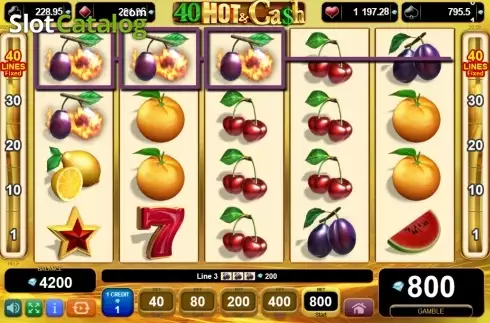 Οθόνη3. 40 Hot and Cash Κουλοχέρης