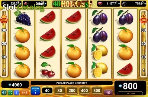 Οθόνη2. 40 Hot and Cash Κουλοχέρης