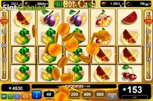 Οθόνη5. 40 Hot and Cash Κουλοχέρης