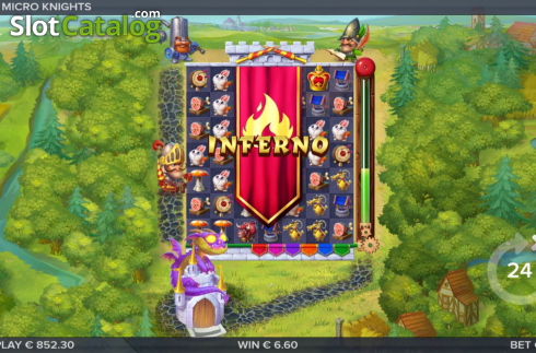 Οθόνη5. Micro Knights Κουλοχέρης