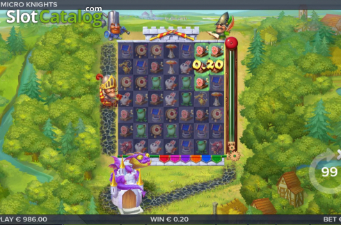 Οθόνη3. Micro Knights Κουλοχέρης