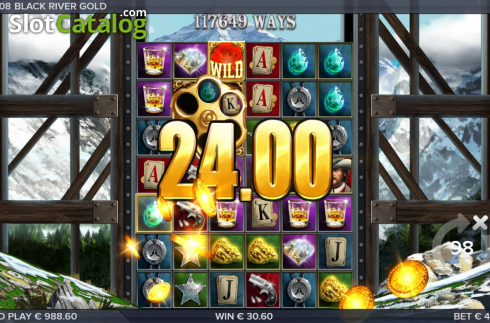 Οθόνη4. Black River Gold Κουλοχέρης