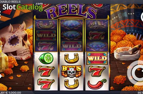 Οθόνη2. Diablo Reels Κουλοχέρης