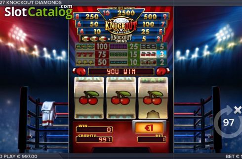 Οθόνη3. Knockout Diamonds Κουλοχέρης 