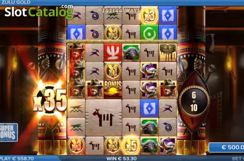 Οθόνη7. Zulu Gold Κουλοχέρης