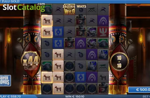 Οθόνη9. Zulu Gold Κουλοχέρης