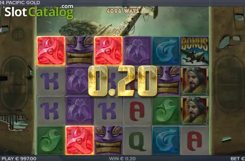 Οθόνη4. Pacific Gold Κουλοχέρης 