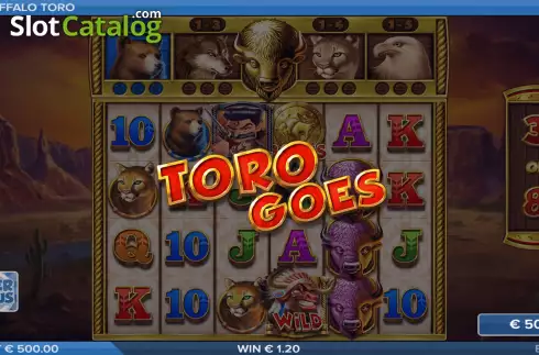 Οθόνη9. Buffalo Toro Κουλοχέρης