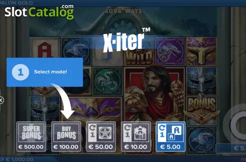 Οθόνη3. Avalon Gold Κουλοχέρης