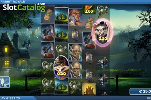 Οθόνη3. Rabbit Royale Κουλοχέρης
