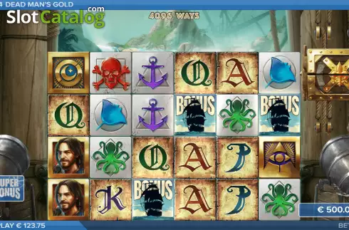 Οθόνη4. Dead Man's Gold Κουλοχέρης