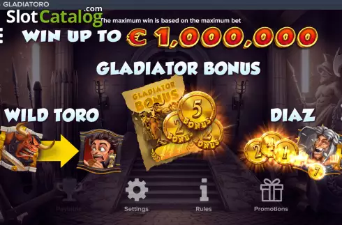 Οθόνη9. Gladiatoro Κουλοχέρης