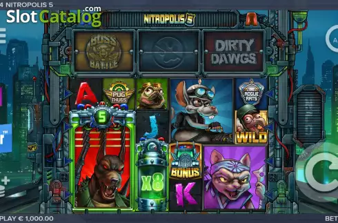 Οθόνη3. Nitropolis 5 Κουλοχέρης