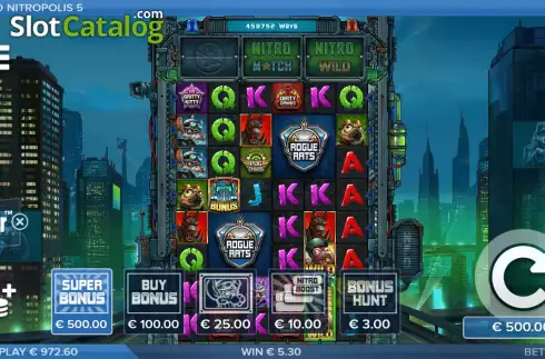 Οθόνη7. Nitropolis 5 Κουλοχέρης