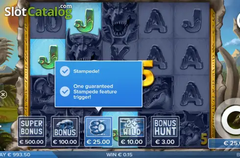 Οθόνη5. Rex Stampede Κουλοχέρης