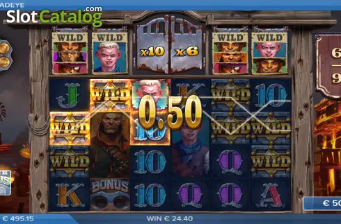 Οθόνη3. Deadeye (ELK Studios) Κουλοχέρης