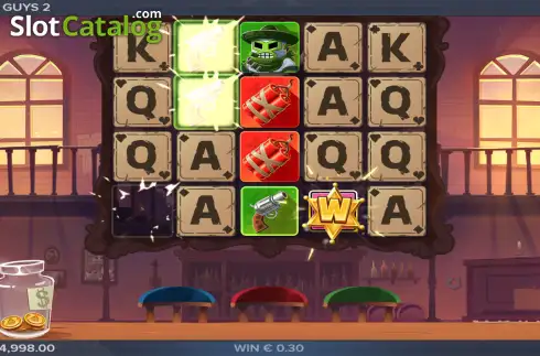 Οθόνη3. Heist Guys 2 Κουλοχέρης