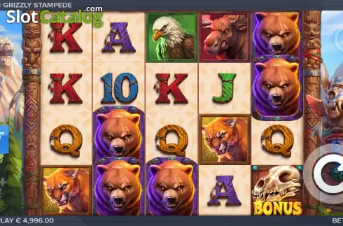 Οθόνη2. Grizzly Stampede Κουλοχέρης