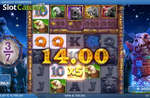 Οθόνη3. Grizzly Stampede Κουλοχέρης