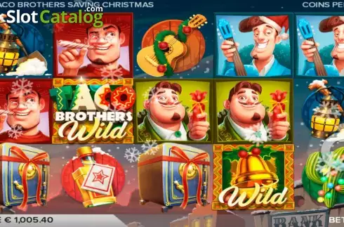 Οθόνη5. Taco Brothers Saving Christmas Κουλοχέρης 