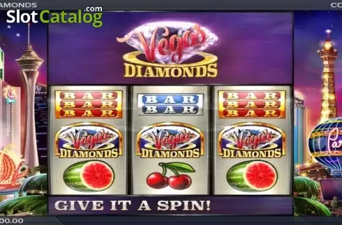 Οθόνη2. Vegas Diamonds Κουλοχέρης 