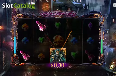 Οθόνη3. Wizardz World Κουλοχέρης