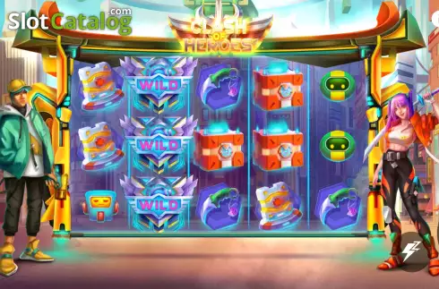 Οθόνη2. Clash of Heroes Κουλοχέρης