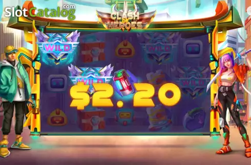 Οθόνη3. Clash of Heroes Κουλοχέρης