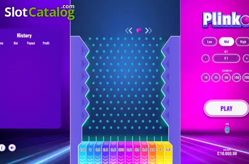 Οθόνη2. Plinko (Ela Games) Κουλοχέρης
