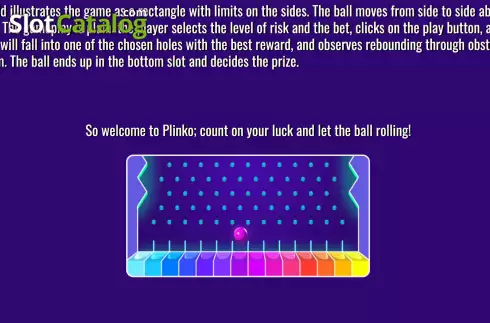 Οθόνη7. Plinko (Ela Games) Κουλοχέρης