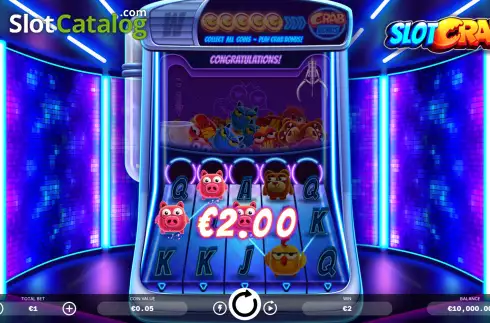 Οθόνη3. Slot Crab Κουλοχέρης