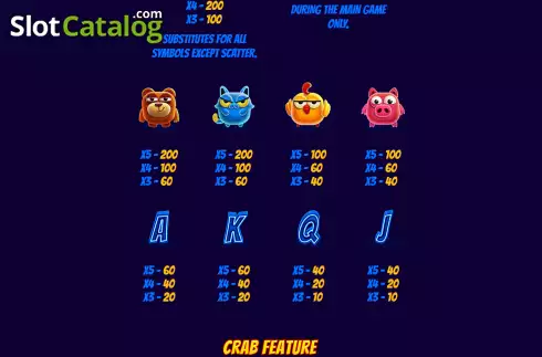 Οθόνη6. Slot Crab Κουλοχέρης