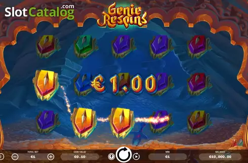 Οθόνη4. Genie Respins Κουλοχέρης