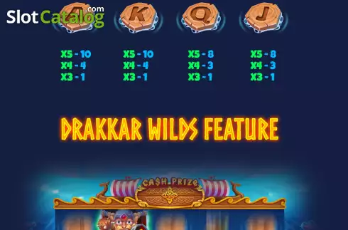 Οθόνη7. Vikings Wild Cash Κουλοχέρης 