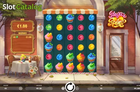 Οθόνη3. Sugar Spins Κουλοχέρης
