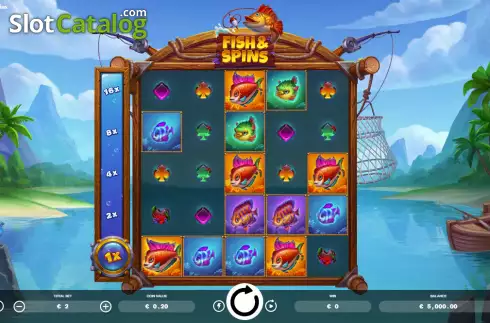 Οθόνη2. Fish & Spins Κουλοχέρης