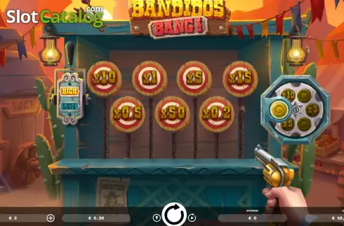 Οθόνη2. Bandidos Bang! Κουλοχέρης