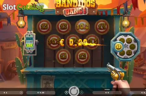 Οθόνη3. Bandidos Bang! Κουλοχέρης