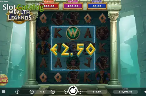 Οθόνη3. Wealth of Legends Κουλοχέρης