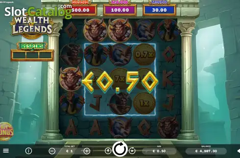 Οθόνη4. Wealth of Legends Κουλοχέρης