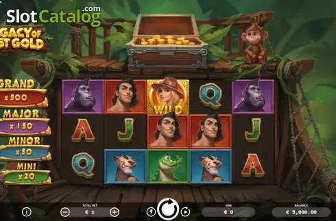 Οθόνη3. Legacy of Lost Gold Κουλοχέρης
