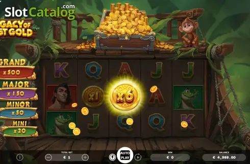 Οθόνη4. Legacy of Lost Gold Κουλοχέρης