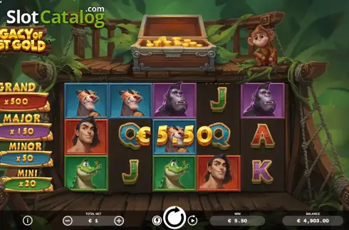 Οθόνη5. Legacy of Lost Gold Κουλοχέρης