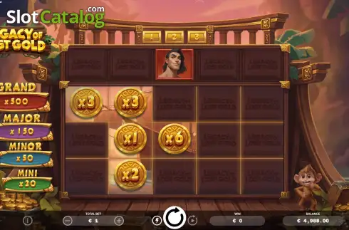 Οθόνη7. Legacy of Lost Gold Κουλοχέρης