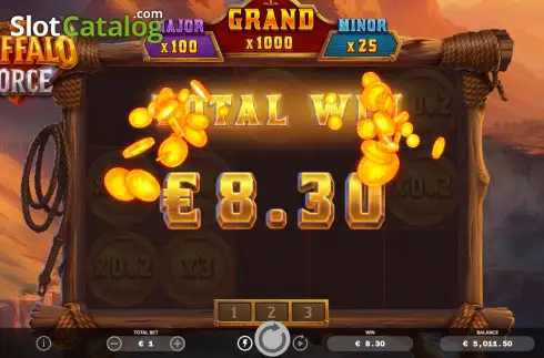 Οθόνη9. Buffalo Force Κουλοχέρης