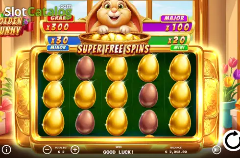 Οθόνη2. Golden Bunny (Ela Games) Κουλοχέρης